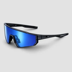Rey blauwe sport zonnebril van Fleeqers